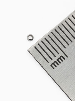 Кримп (зажимная бусина) (набор 400шт), 1,5мм, цвет золото-серебро