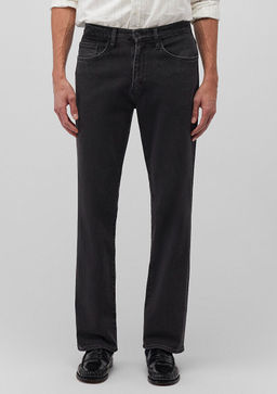 177 Koyu Gri Comfort Jean Pantolon - Mavi фото 3