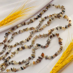 Бусины для украшений из ботсванского Агата крошка