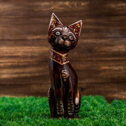 Сувенир дерево "Кошка" 30 см
