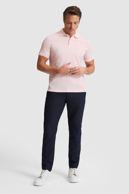 Erkek A__k Pembe Regular Fit Polo Yaka Basic Ti__rt - U.s. polo assn фото 4