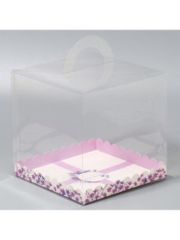 Цена за 5 шт. Коробка кондитерская, сундук, упаковка, «С любовью для тебя», 20×20×20 см