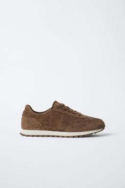 LEATHER SNEAKERS - Zara фото 2