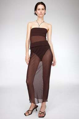 Top bandeau en malla transparente - H&m фото 3