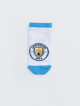 Manchester City Lisansl? Erkek ?ocuk Patik ?orap 5li