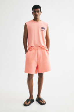 Pantal?n corto en sudadera Relaxed Fit - H&m фото 4
