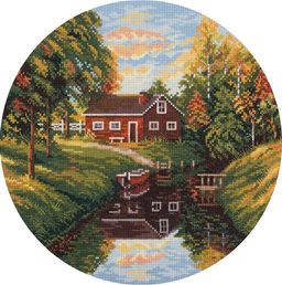 Набор для вышивания PANNA PS-1962 Прозрачная осень 24 х 24 см