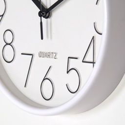 Часы настенные 20 см / E6051T6 /уп 60/ белые - Галеонтрейд фото 7