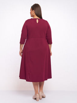 Платье приталенное PP34306PUR65 - Артесса фото 7