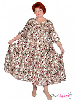 Платье Модель №1529 размеры 44-84 - Plusmoda фото 14