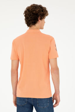 Футболка U.S. Polo Assn Salmon хлопок  фото 5