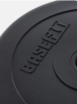 Диск пластиковый BASEFIT BB-203 2,5 кг, d=26 мм, черный