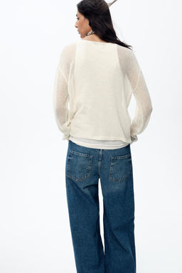 RUSTIC SWEATER - Zara фото 5