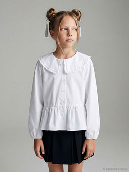 Bebe Yaka K?z ?ocuk G?mlek