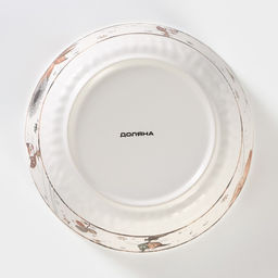 Салатник Коты-аристократы, 1 л, d=18 см, фарфор, белый - Доляна фото 4