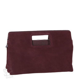 Сумка женская кожаная 8040QAA wine red Polina&Eiterou