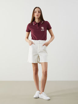 Polo Yaka Nak??l? Kad?n Ti??rt