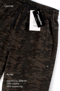 Мужские брюки из футера двухнитки Happyfox