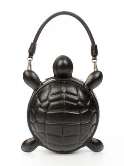 LACCOMA сумка ИГР2517-черепаха-черный эко кожа