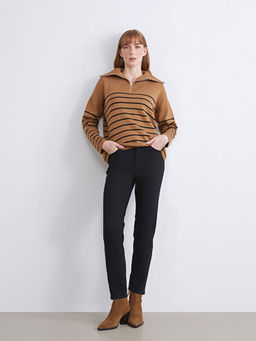 Slim Mom Kad?n Jean Pantolon