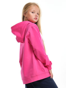 Толстовка с капюшоном с принтом UD 7422 малина - Mini maxi фото 2