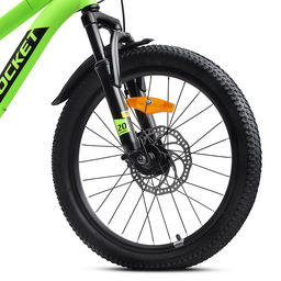 Велосипед 20" Rocket Crux 3.0 , цвет зеленый, размер 11"