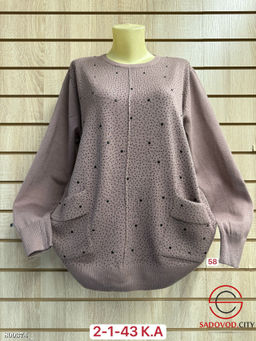 Свитер женский с карманами - Bruno фото 6