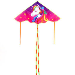 Воздушный змей Единорог с леской - Funny toys фото 2
