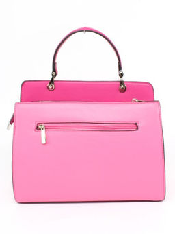 Сумка женская искусственная кожа DJ-CM 6969-ROSE RED 2отд, плечевой ремень, розовый SALE 261494 - Adelia фото 6