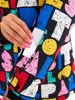 Женская горнолыжная сноубордическая куртка Alpha Endless Ultra Chaleur SNB 423/316_7 Разноцветный  фото 16