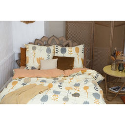 Постельное бельё Этель дуэт Autumn flowers 143*215 см - 2 шт, 220*240 см, 70*70 см -2 шт  фото 10