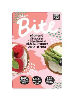 Крекеры овсяные с сем. подсолнечника, льна и чиа 200г