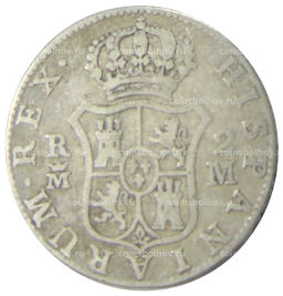2 реала 1788 года Испания