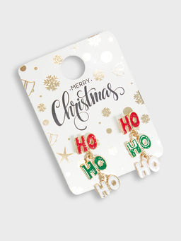 Серьги с подвесками Ho ho ho - Mark formelle фото 3