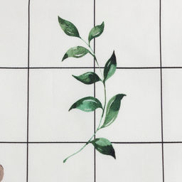 Полотенце Этель Flora (вид 2) 40х73 см, 100% хлопок, саржа 190 гр/м2  фото 3