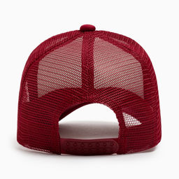 Бейсболка с сеткой MINAKU, бордовая, размер 56-58