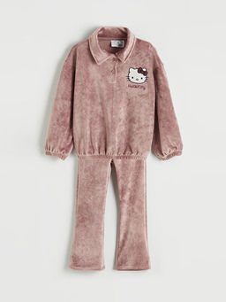 Polo Yaka Hello Kitty Nak??l? K?z ?ocuk Tak?m