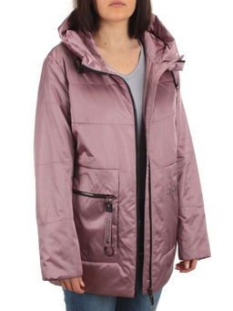 BM-1055 PINK POWDER Куртка демисезонная женская (100 гр. синтепон) - Фабричный китай фото 8