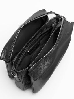 Женская кожаная сумка Richet 3280LN 376 Черный