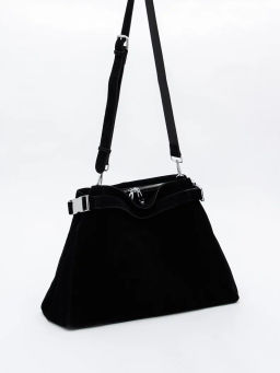 Сумка 6149Q black Polina&Eiterou