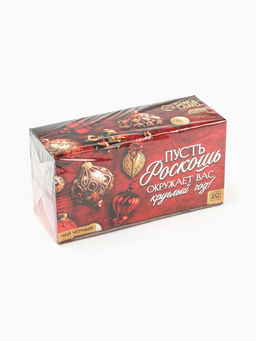 Чай чёрный Роскошь в фильтр-пакетах, 20 шт. - Фабрика счастья фото 13