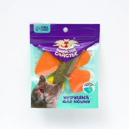 Игрушка для кошек Бабочка из кошачьей мяты, 8 х 6.5 см - Пушистое счастье фото 5