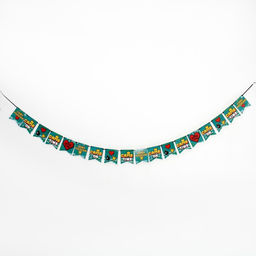 Гирлянда-флажки Game Time, «С Днём Рождения!», 300 см