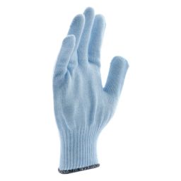 Цена за 6 шт. Перчатки трикотажные, акрил, цвет: зенит, оверлок, Россия// Сибртех