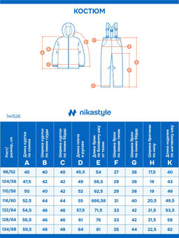 Костюм 7м1526 орех/асфальт