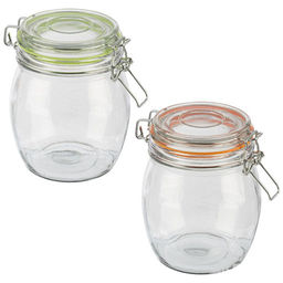 Банка стеклянная BRAVO, объем 750 мл, с бугельным замком арт.007251