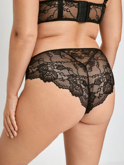 Infinity / Трусы жен. с высокой талией Gaia черный