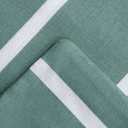 Постельное бельё Этель 1.5сп Mint stripes 143х215 см,150х214 см,70х70см-2 шт, 100% хлопок,поплин  фото 11