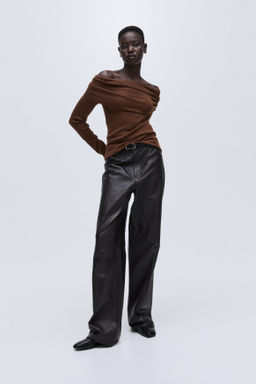 Jersey off-the-shoulder - H&m фото 6