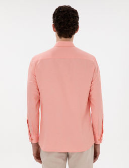 Рубашка Pierre Cardin Regular Fit розовая